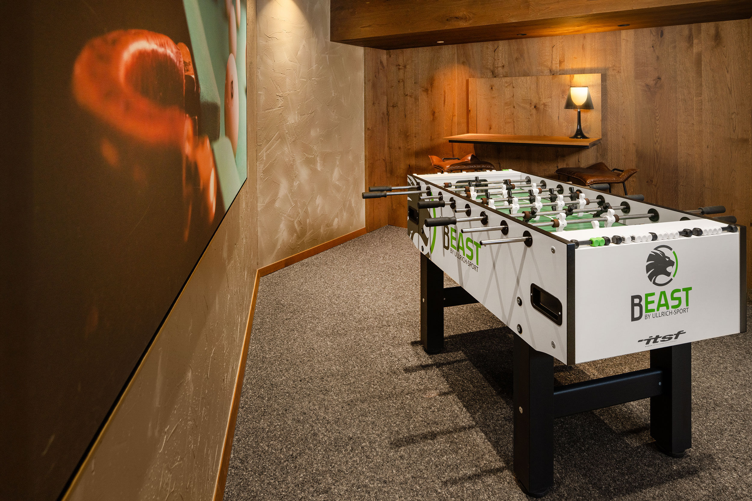 Kickern im Wellness- & Sporthotel Jagdhof, Bayerischer Wald